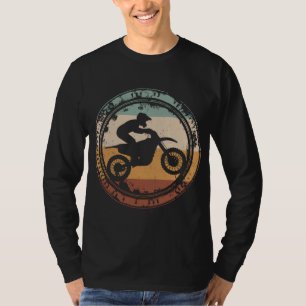 Camiseta Bicicleta sucia Motocross Enduro Motorcycle Vintag