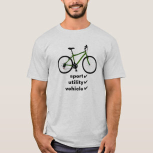 Camiseta bicicleta: vehículo utilitario del deporte