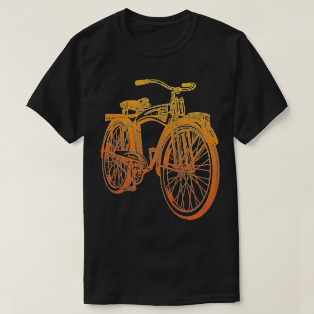 Camiseta Bicicleta vieja con problemas (Diseño del anverso)