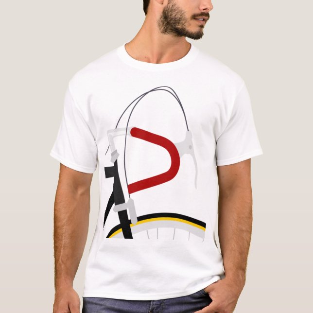 Camiseta Bicicleta Vieja Mans.En Tu Bicicleta. (Anverso)
