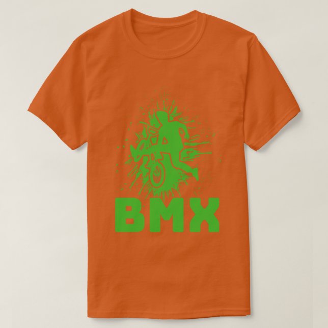 Camiseta Bicicleta Vintage Bicicleta BMX 4 (Diseño del anverso)