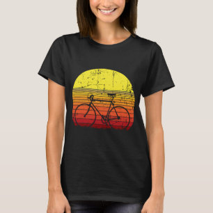 Camiseta Bicicleta Vintage de Carreras Ciclista Sunset Bici