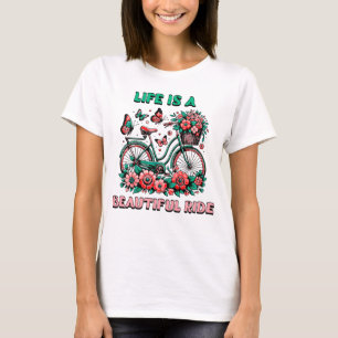 Camiseta Bicicleta vintage femenina