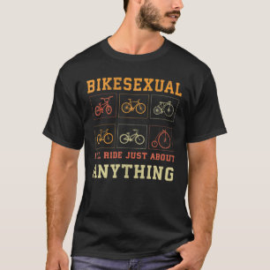 Camiseta Bicicleta Vintage Lover Mountain Bicicleta Ciclism