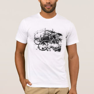 Camiseta bicicletas abandonadas