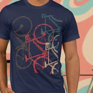 Camiseta Bicicletas / Bicis Geniales Superpuestas