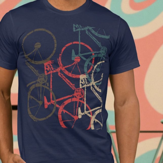 Camiseta Bicicletas / Bicis Geniales Superpuestas (Subido por el creador)
