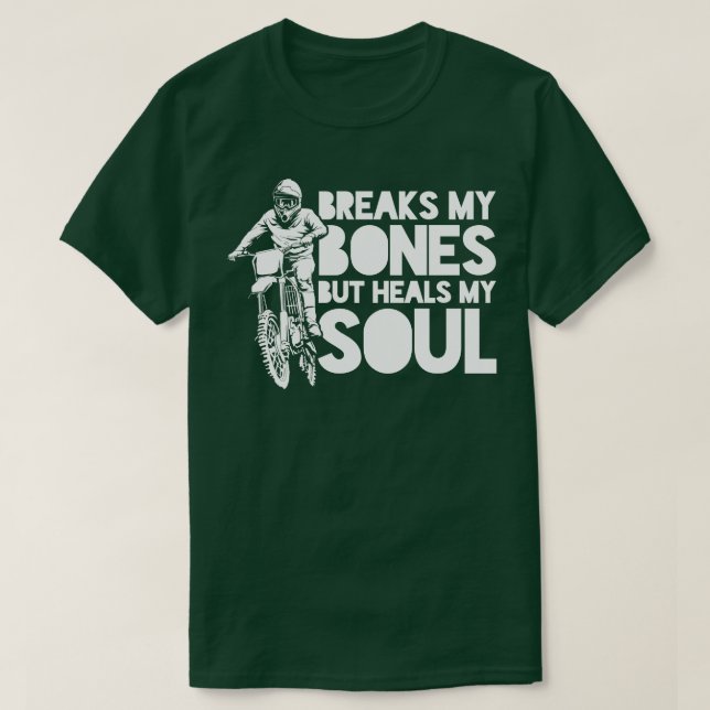 Camiseta Bicicletas de motocross (Diseño del anverso)