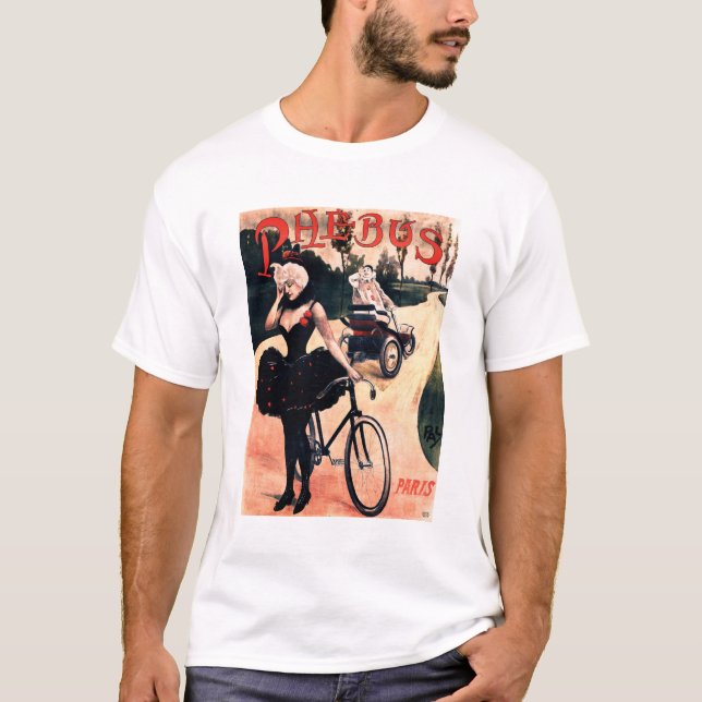 Camiseta BICICLETAS DE PHEBUS Francia PAL Jean Paleologu Ad (Anverso)