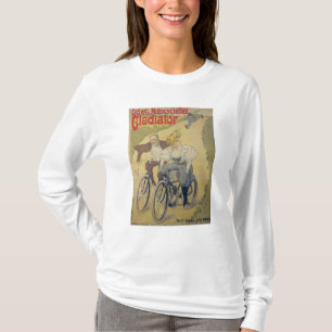 Camiseta Bicicletas del gladiador de la publicidad de
