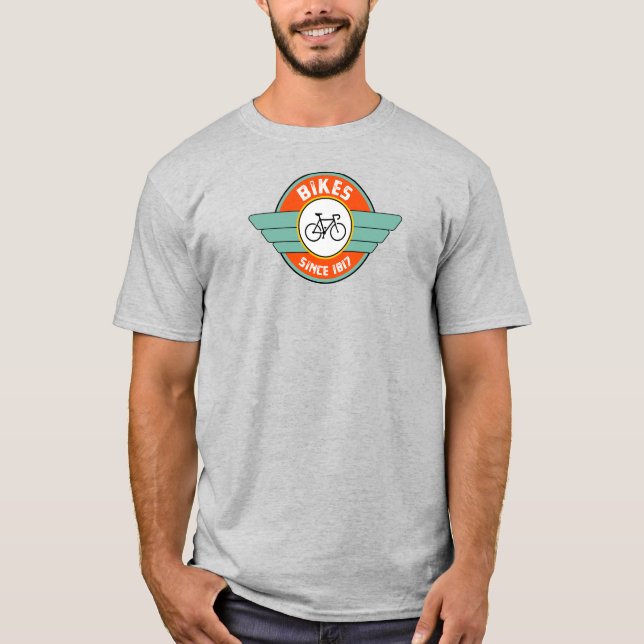 Camiseta Bicicletas desde 1817 (Anverso)