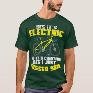 Camiseta Bicicletas Eléctricas para Adultos Sí Eléctricas
