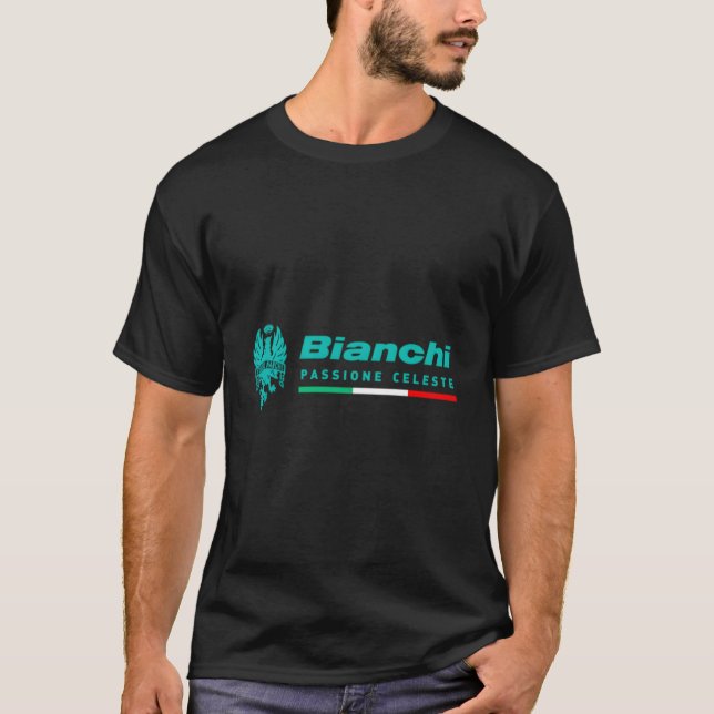 Camiseta Bicicletas italianas Bianchi (Anverso)