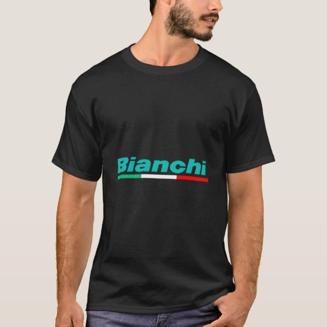 Camiseta Bicicletas italianas Bianchi (Anverso)