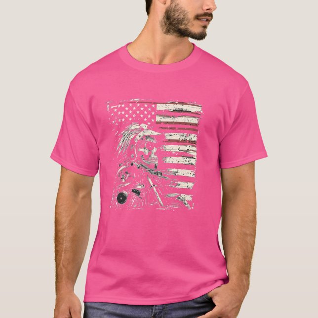 Camiseta Bicicletas nativas estadounidenses motocicletas An (Anverso)