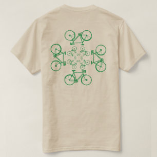Camiseta Bicicletas verdes en bicicleta