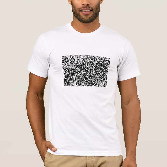Camiseta bicis destrozadas (Anverso)