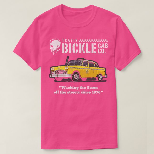 Camiseta Bickle Cab Company (Diseño del anverso)