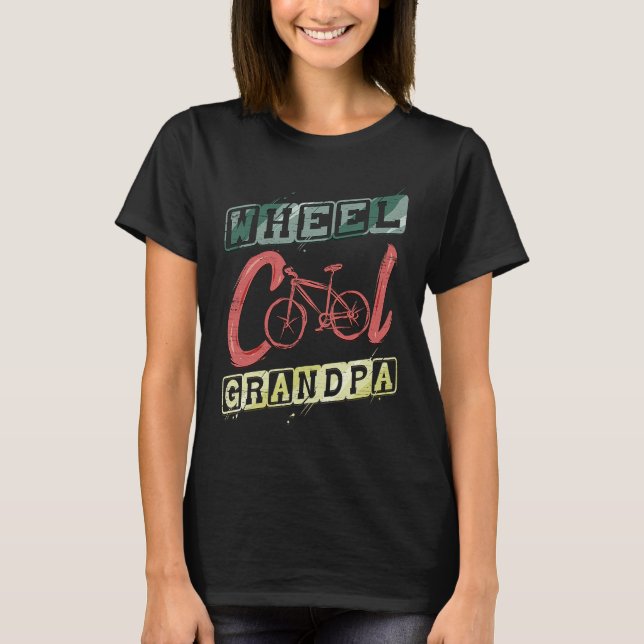Camiseta Bicycle Tour cycling  for grandfather cyclist gran (Anverso)