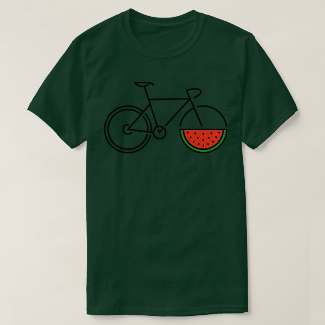 Camiseta Bicycle Watermelon (Diseño del anverso)