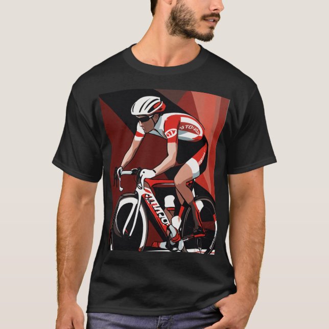 Camiseta Bicycling T Shirt (Anverso)