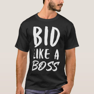 Camiseta BID COMO UN JEFE, Cabrera divertida