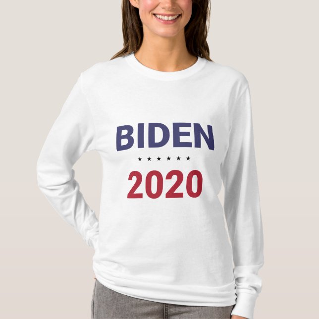 Camiseta Biden 2020 (Elecciones EEUU) (Anverso)