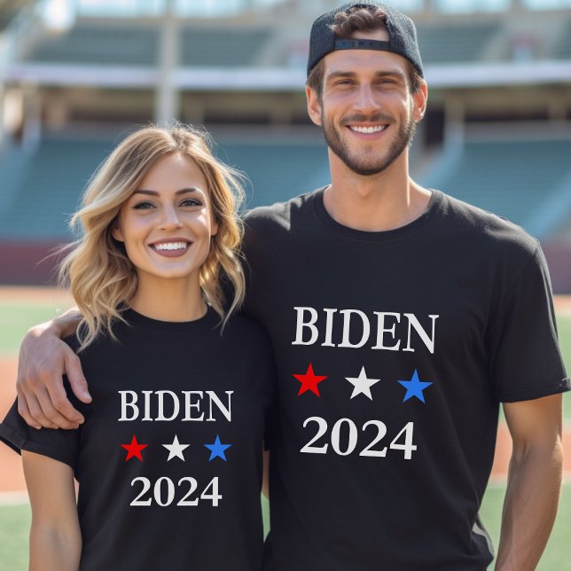 Camiseta Biden 2024 Presidente de los Estados Unidos Tres e (Subido por el creador)