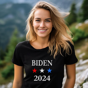 Camiseta Biden 2024 Presidente de los Estados Unidos Tres e