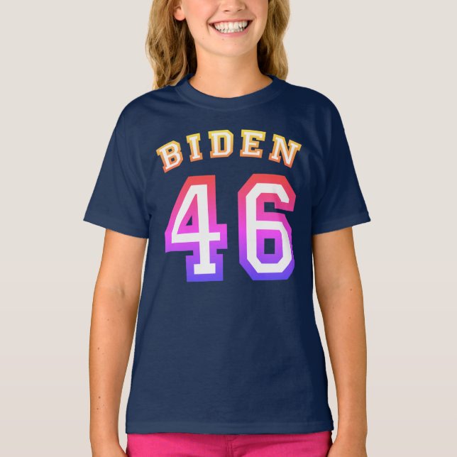 CAMISETA BIDEN 46 (Anverso)