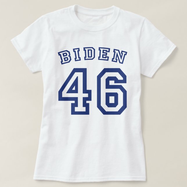CAMISETA BIDEN 46 (Diseño del anverso)