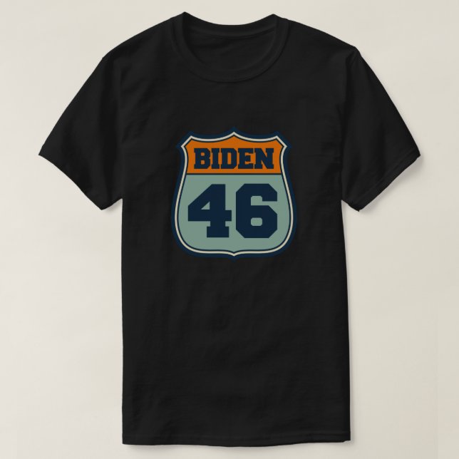 Camiseta Biden 46 - Celebración elegida de Joe Biden 46 (Diseño del anverso)