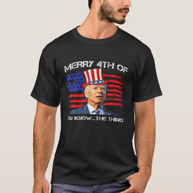 Camiseta Biden 4 De Julio | Joe Biden Feliz Día del Padre F (Anverso)