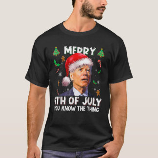 Camiseta Biden Amarró A Merry 4 De Ustedes Saben La Cosa