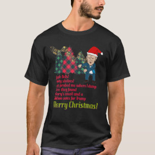 Camiseta Biden Colonoscopy Memes Navidades pero borrado Bid