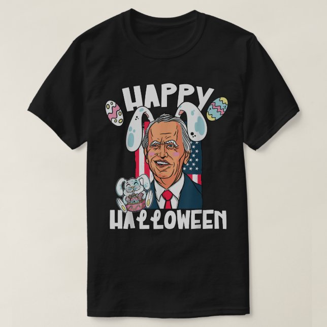 Camiseta Biden con las orejas de los conejitos de Pascua (Diseño del anverso)