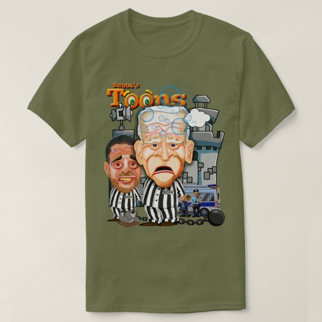 Camiseta Biden Crime Family - Justice T-Shirt (Diseño del anverso)