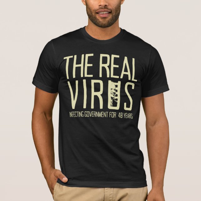 Camiseta Biden es el verdadero antivirus (Anverso)