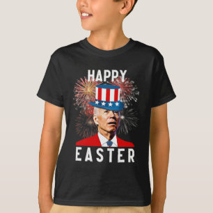 Camiseta Biden Feliz Pascua Para El Gracioso 4 De Julio