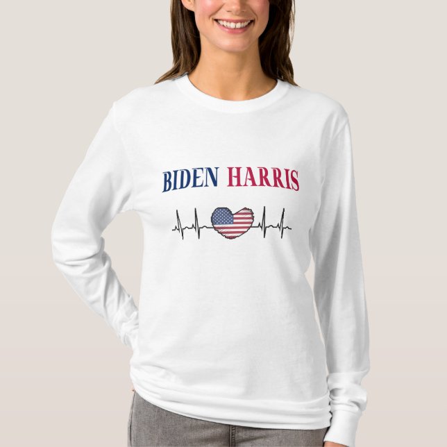 Camiseta Biden Harris 2020 (Anverso)