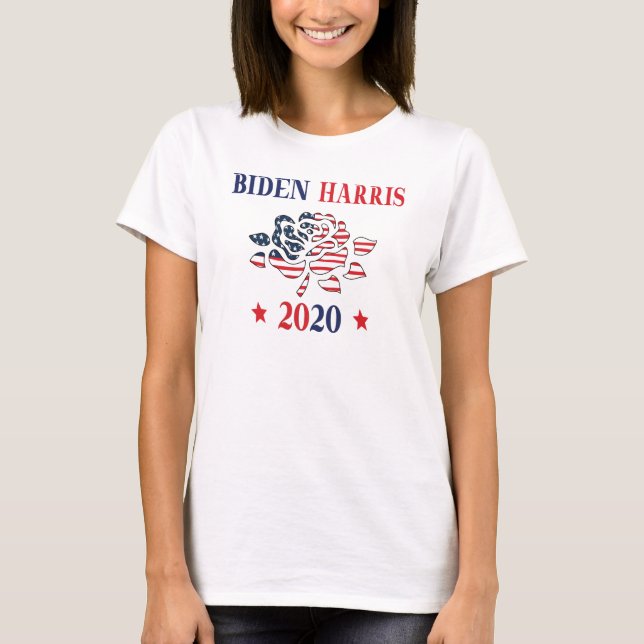 Camiseta Biden Harris 2020 (Anverso)