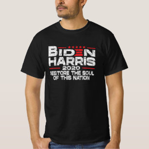 Camiseta Biden Harris 2020 restaura el alma de esta nación