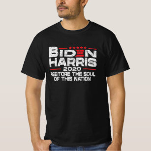 Camiseta Biden Harris 2020 restaura el alma de esta nación