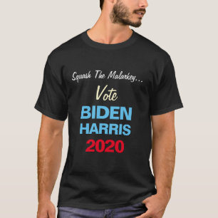 Camiseta BIDEN HARRIS 2020 Squash El Divertido Malarkey