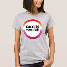 Camiseta Biden Harris Orgullo Lésbico