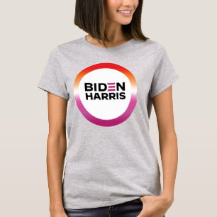 Camiseta Biden Harris Orgullo Lésbico