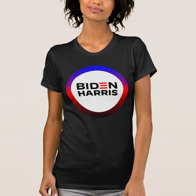Camiseta Biden Harris Poliandria Orgullo (Anverso)