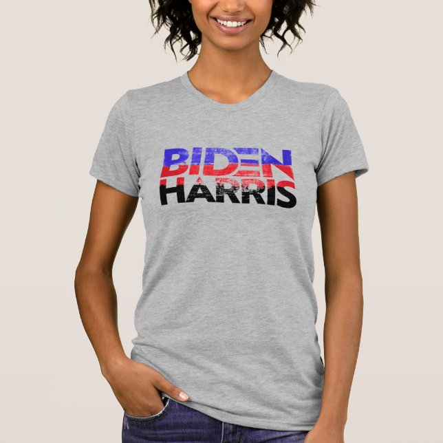 Camiseta Biden Harris Poliandria Orgullo (Anverso)