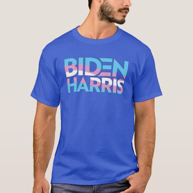 Camiseta Biden Harris Trans Pride (Anverso)