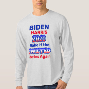 Camiseta Biden Harris vuelve a ser Estados Unidos